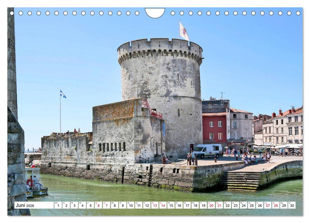 Weitere Ansicht: Ein Sommer in La Rochelle vom Frankfurter Taxifahrer Petrus Bodenstaff (Wandkalender 2026 DIN A4 quer), CALVENDO Monatskalender | Calvendo, Petrus Bodenstaff