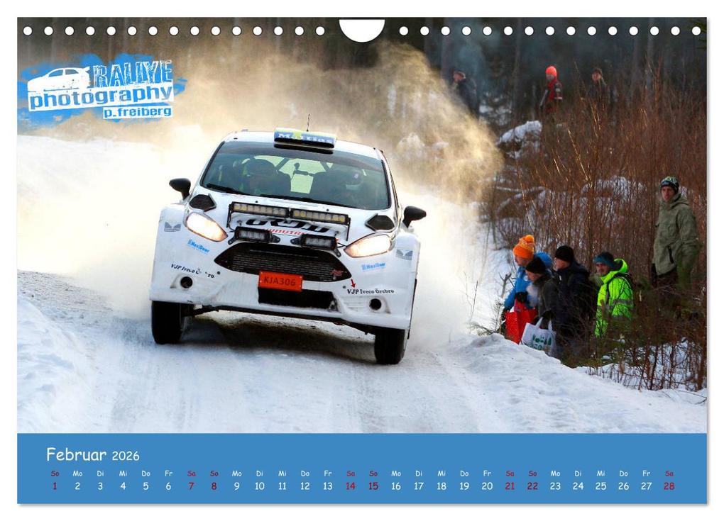 Weitere Ansicht: WRC Schweden White Open 2026 (Wandkalender 2026 DIN A4 quer), CALVENDO Monatskalender | Patrick Freiberg, Calvendo