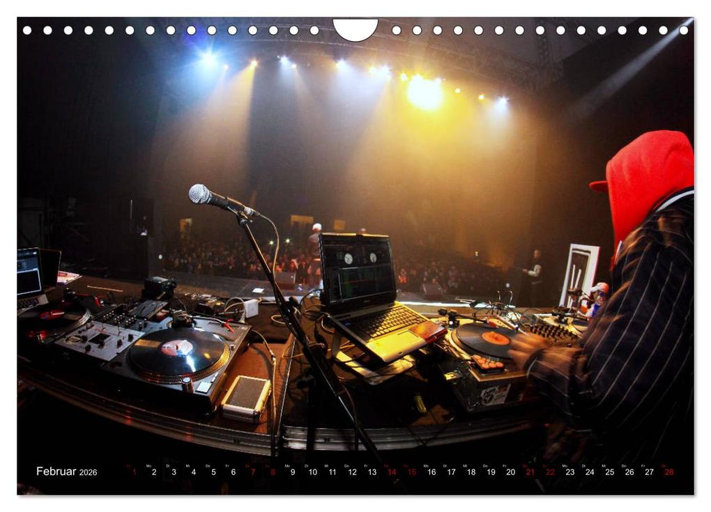 Weitere Ansicht: DJ Liveact (Wandkalender 2026 DIN A4 quer), CALVENDO Monatskalender | Renate Bleicher, Calvendo