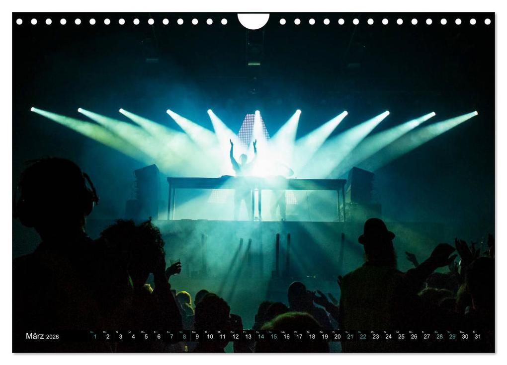 Weitere Ansicht: DJ Liveact (Wandkalender 2026 DIN A4 quer), CALVENDO Monatskalender | Renate Bleicher, Calvendo