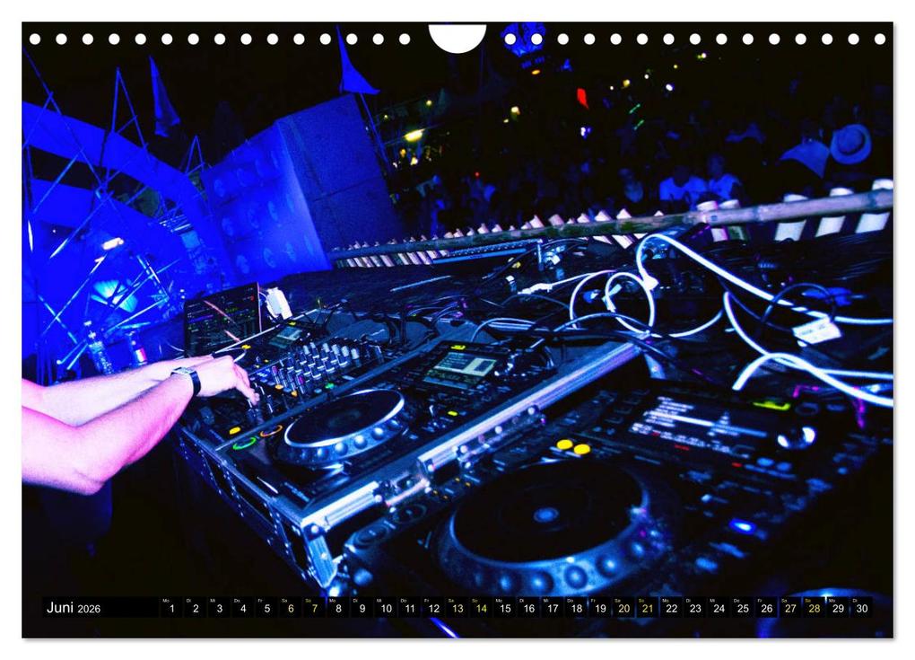 Weitere Ansicht: DJ Liveact (Wandkalender 2026 DIN A4 quer), CALVENDO Monatskalender | Renate Bleicher, Calvendo