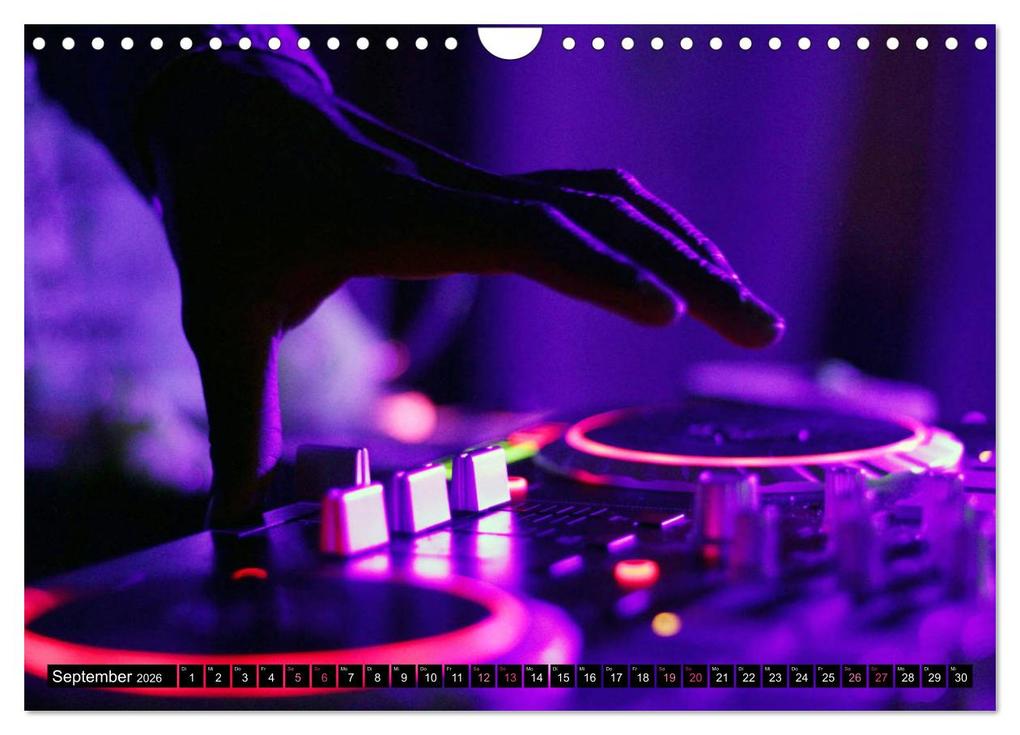 Weitere Ansicht: DJ Liveact (Wandkalender 2026 DIN A4 quer), CALVENDO Monatskalender | Renate Bleicher, Calvendo