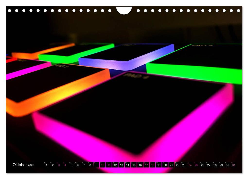 Weitere Ansicht: DJ Liveact (Wandkalender 2026 DIN A4 quer), CALVENDO Monatskalender | Renate Bleicher, Calvendo