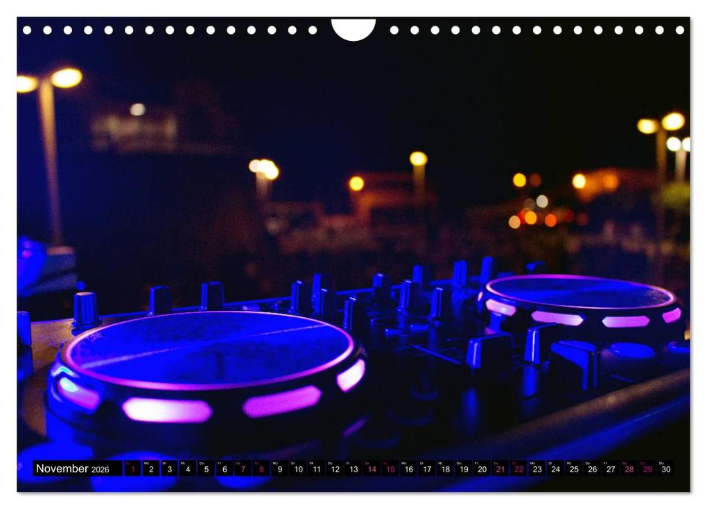 Weitere Ansicht: DJ Liveact (Wandkalender 2026 DIN A4 quer), CALVENDO Monatskalender | Renate Bleicher, Calvendo