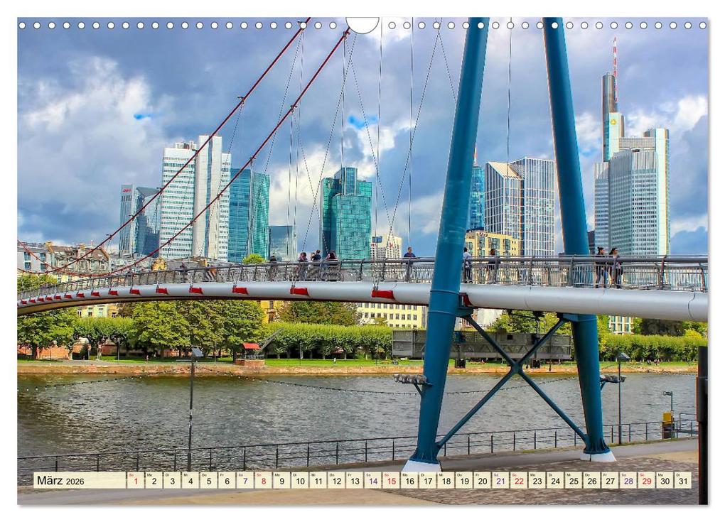 Weitere Ansicht: Frankfurt - meine Stadt mit viel Herz (Wandkalender 2026 DIN A3 quer), CALVENDO Monatskalender | Peter Roder, Calvendo