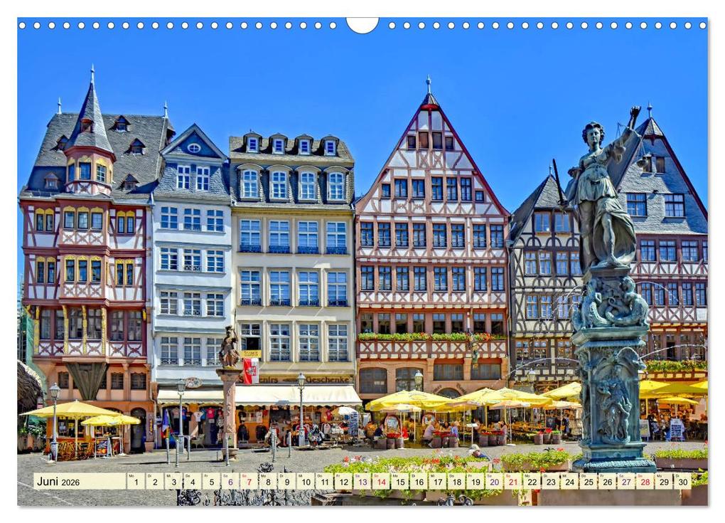 Weitere Ansicht: Frankfurt - meine Stadt mit viel Herz (Wandkalender 2026 DIN A3 quer), CALVENDO Monatskalender | Peter Roder, Calvendo