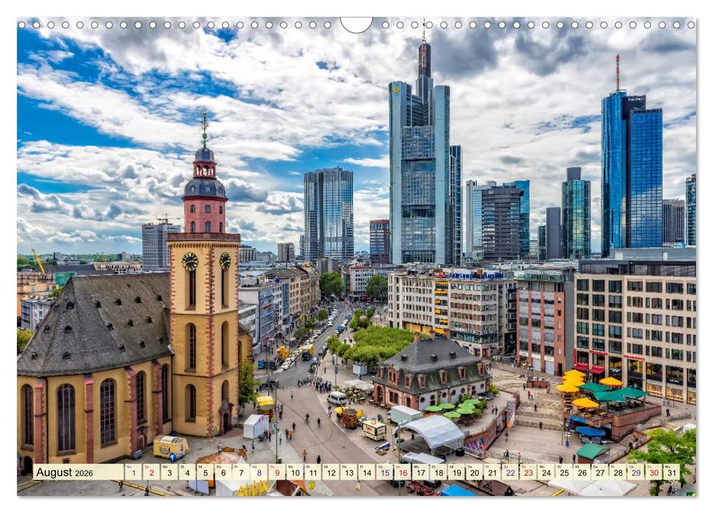 Weitere Ansicht: Frankfurt - meine Stadt mit viel Herz (Wandkalender 2026 DIN A3 quer), CALVENDO Monatskalender | Peter Roder, Calvendo