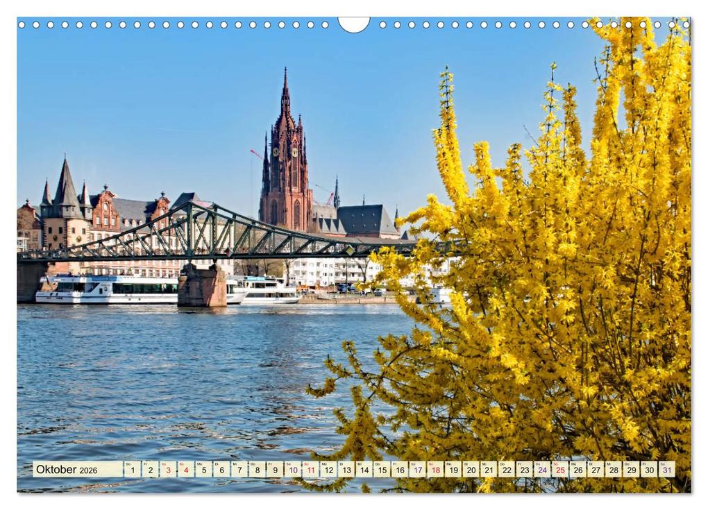 Weitere Ansicht: Frankfurt - meine Stadt mit viel Herz (Wandkalender 2026 DIN A3 quer), CALVENDO Monatskalender | Peter Roder, Calvendo