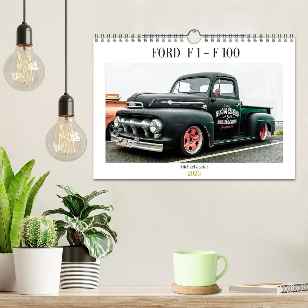Weitere Ansicht: FORD F 1 - F 100 (Wandkalender 2026 DIN A4 quer), CALVENDO Monatskalender | © Michael Jaster Fotografie, Calvendo