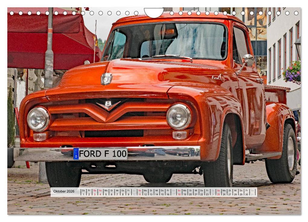 Weitere Ansicht: FORD F 1 - F 100 (Wandkalender 2026 DIN A4 quer), CALVENDO Monatskalender | © Michael Jaster Fotografie, Calvendo