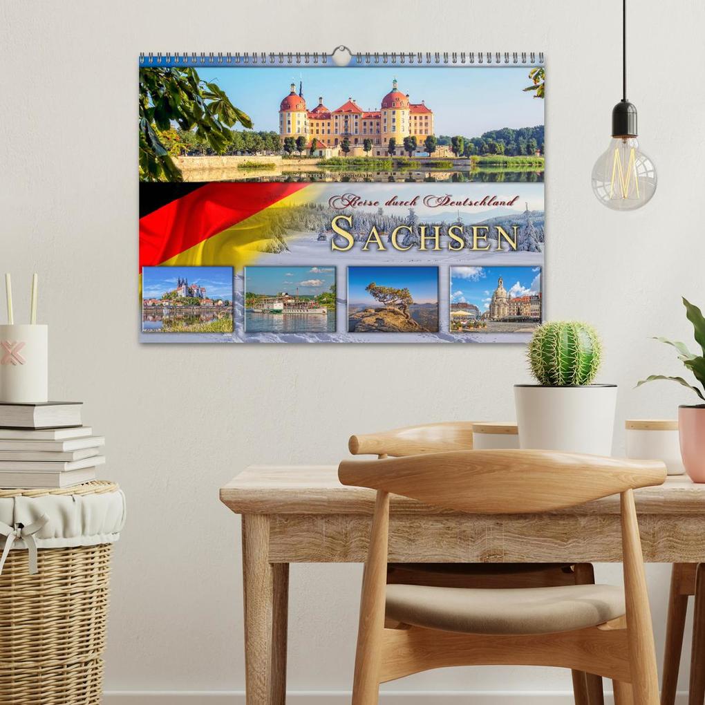 Weitere Ansicht: Reise durch Deutschland - Sachsen (Wandkalender 2026 DIN A3 quer), CALVENDO Monatskalender | Peter Roder, Calvendo