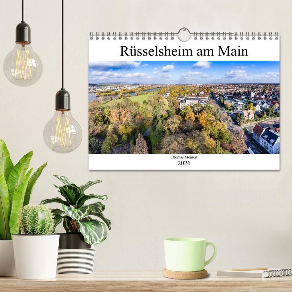 Weitere Ansicht: Rüsselsheim am Main (Wandkalender 2026 DIN A4 quer), CALVENDO Monatskalender | Thomas Meinert, Calvendo