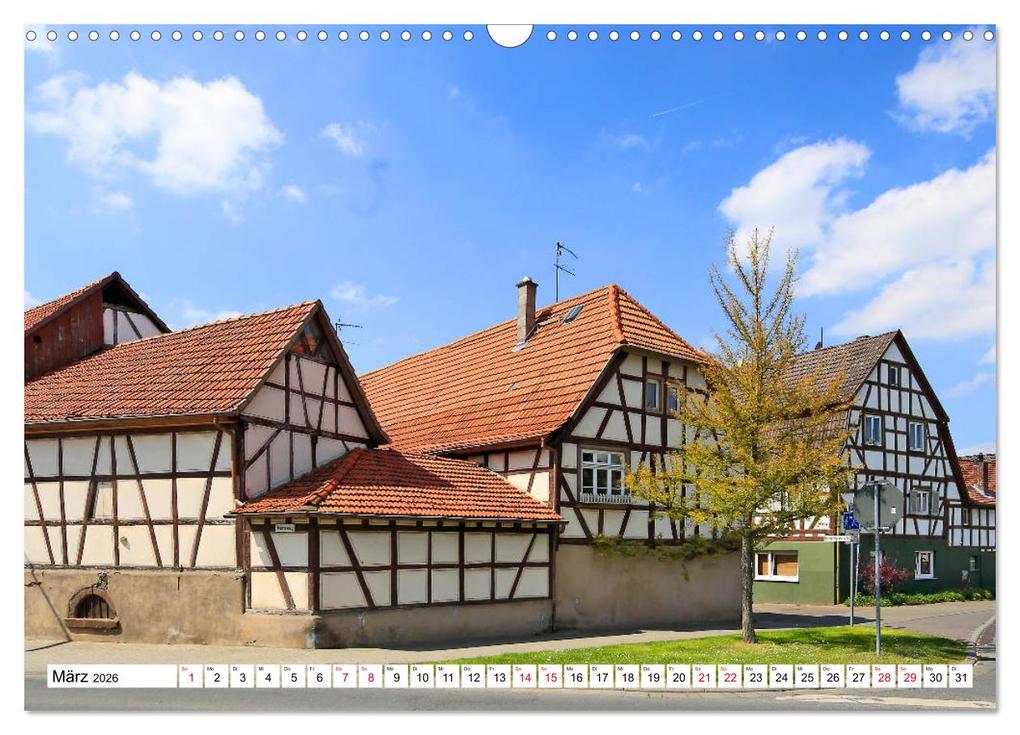 Weitere Ansicht: Groß Umstadt vom Frankfurter Taxifahrer (Wandkalender 2026 DIN A3 quer), CALVENDO Monatskalender | Petrus Bodenstaff, Calvendo