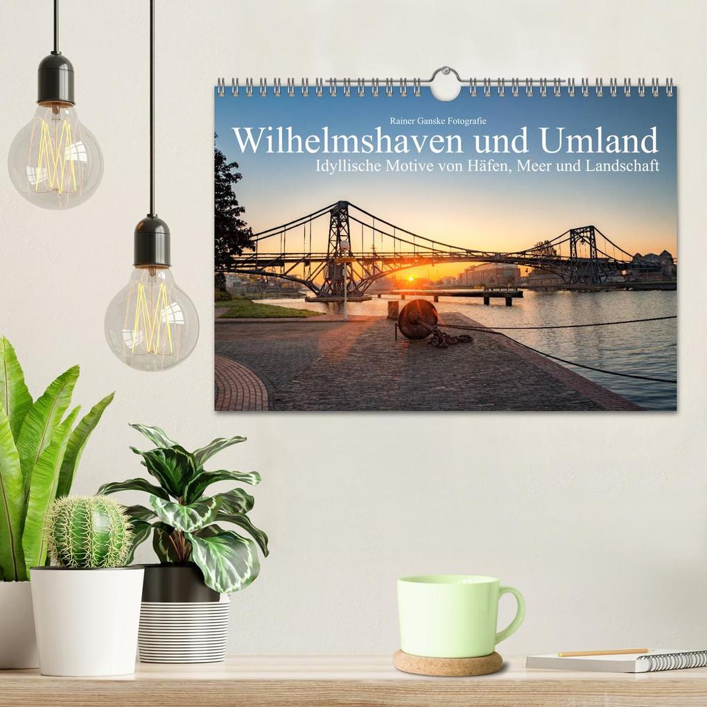 Weitere Ansicht: Wilhelmshaven und Umland - Idyllische Motive von Häfen, Meer und Landschaft (Wandkalender 2026 DIN A4 quer), CALVENDO Monatskalender | Rainer Ganske Fotografie, Calvendo