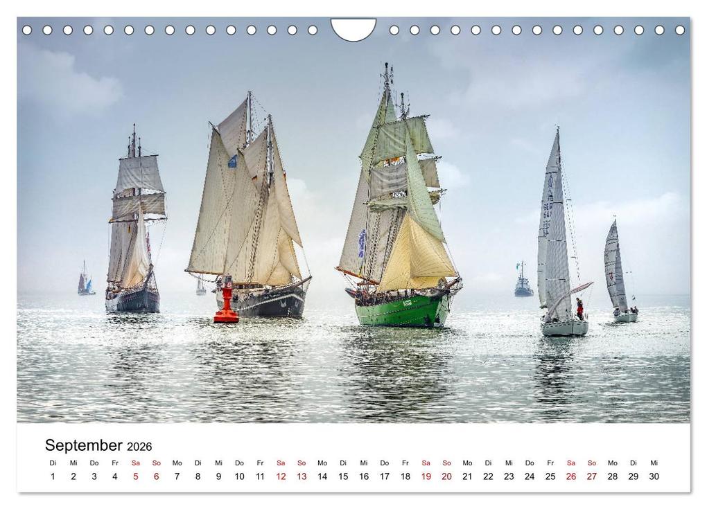 Weitere Ansicht: Wilhelmshaven und Umland - Idyllische Motive von Häfen, Meer und Landschaft (Wandkalender 2026 DIN A4 quer), CALVENDO Monatskalender | Rainer Ganske Fotografie, Calvendo