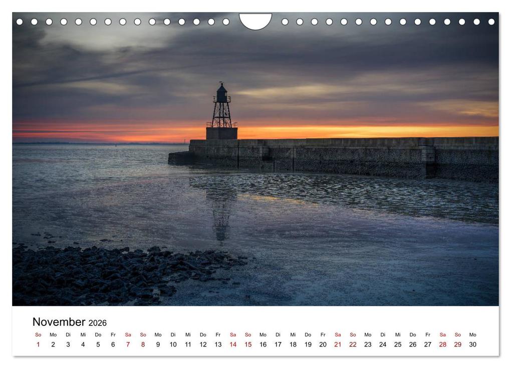 Weitere Ansicht: Wilhelmshaven und Umland - Idyllische Motive von Häfen, Meer und Landschaft (Wandkalender 2026 DIN A4 quer), CALVENDO Monatskalender | Rainer Ganske Fotografie, Calvendo