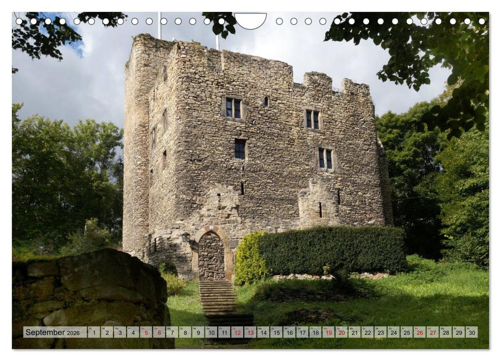 Weitere Ansicht: Schlösser- und Burgenland Thüringen (Wandkalender 2026 DIN A4 quer), CALVENDO Monatskalender | Flori0 Flori0, Calvendo, Flori0