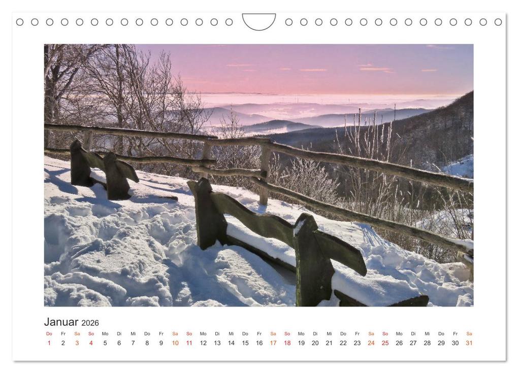 Weitere Ansicht: Nordhessen ist fotogen - Werra-Meißner - Edition (Wandkalender 2026 DIN A4 quer), CALVENDO Monatskalender | Sabine Löwer, Calvendo