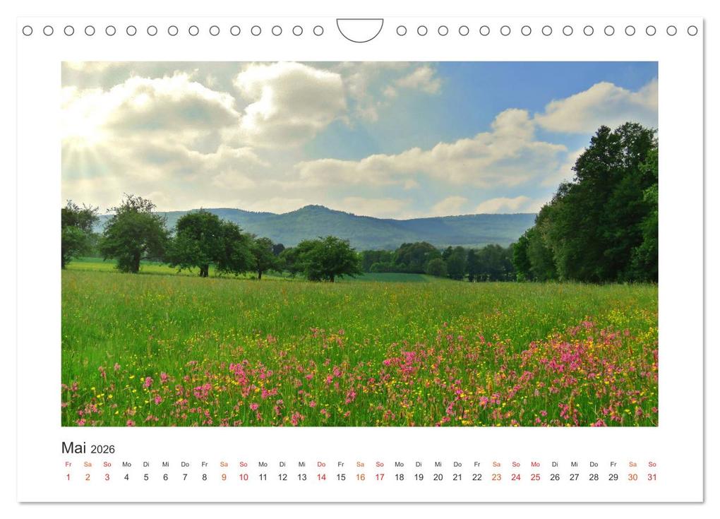 Weitere Ansicht: Nordhessen ist fotogen - Werra-Meißner - Edition (Wandkalender 2026 DIN A4 quer), CALVENDO Monatskalender | Sabine Löwer, Calvendo