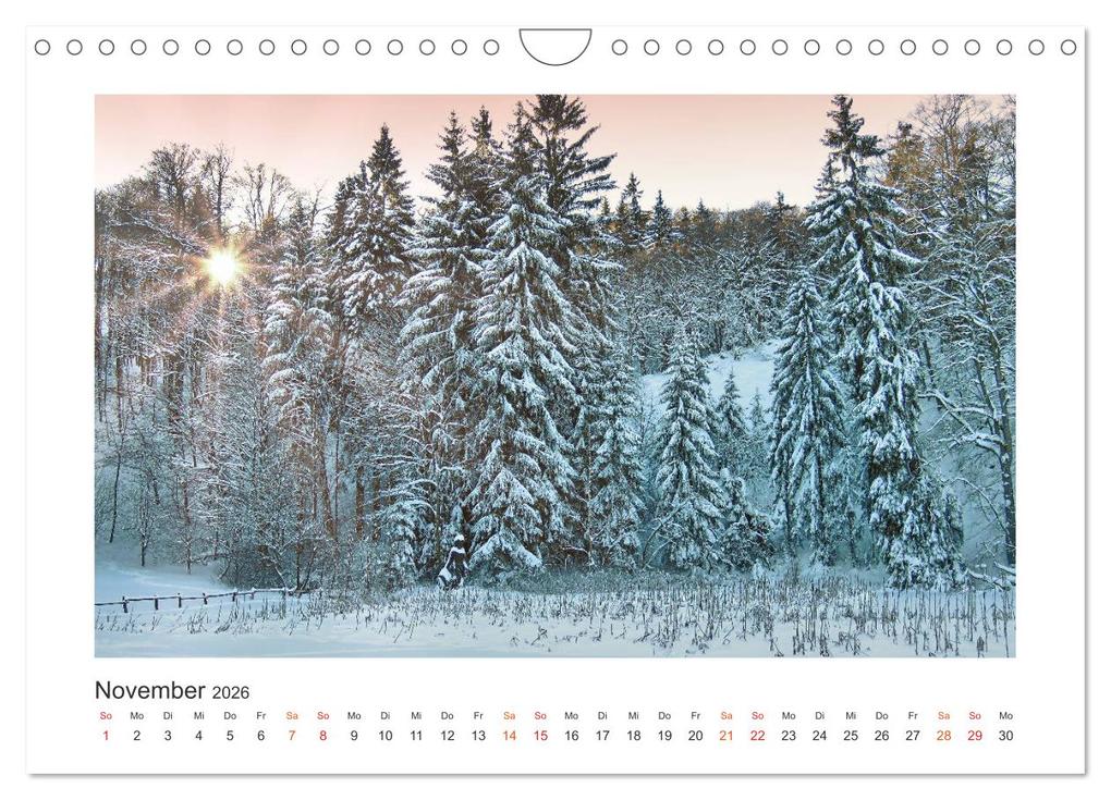Weitere Ansicht: Nordhessen ist fotogen - Werra-Meißner - Edition (Wandkalender 2026 DIN A4 quer), CALVENDO Monatskalender | Sabine Löwer, Calvendo