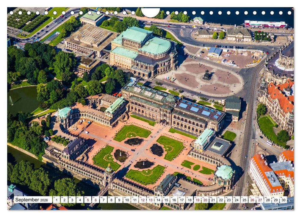 Weitere Ansicht: Sachsens Glanz - historische Höhepunkte aus der Vogelperspektive (Wandkalender 2026 DIN A4 quer), CALVENDO Monatskalender | Mario Hagen, Calvendo