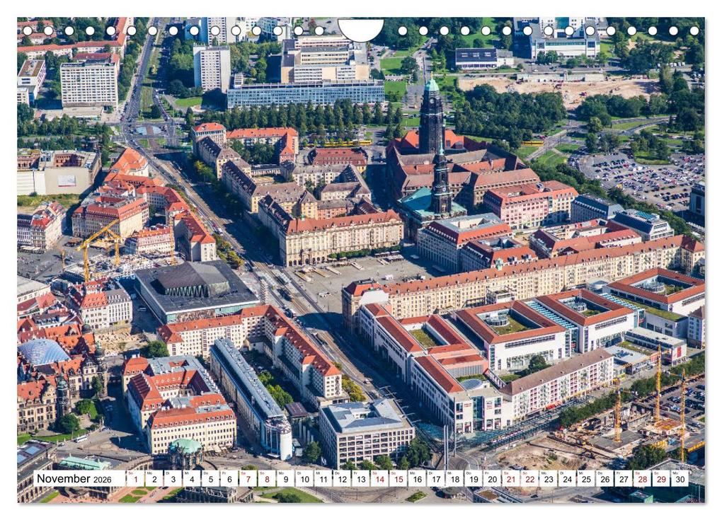 Weitere Ansicht: Sachsens Glanz - historische Höhepunkte aus der Vogelperspektive (Wandkalender 2026 DIN A4 quer), CALVENDO Monatskalender | Mario Hagen, Calvendo