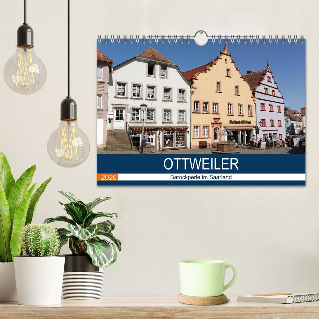 Weitere Ansicht: Ottweiler - Barockperle im Saarland (Wandkalender 2026 DIN A4 quer), CALVENDO Monatskalender | Thomas Bartruff, Calvendo