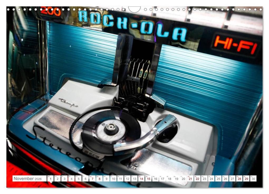Weitere Ansicht: Wurlitzer und Co. (Wandkalender 2026 DIN A3 quer), CALVENDO Monatskalender | Uli Landherr, Calvendo