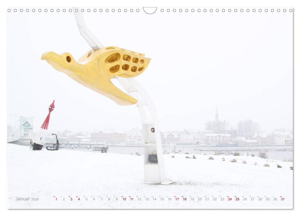 Weitere Ansicht: Kappeln und Angeln - Zwischen Ostsee und Schlei (Wandkalender 2026 DIN A3 quer), CALVENDO Monatskalender | Ute Jackisch, Calvendo