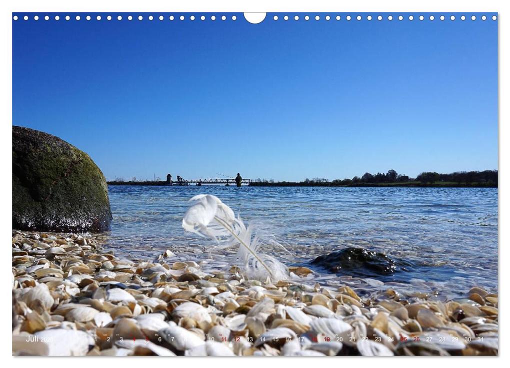 Weitere Ansicht: Kappeln und Angeln - Zwischen Ostsee und Schlei (Wandkalender 2026 DIN A3 quer), CALVENDO Monatskalender | Ute Jackisch, Calvendo