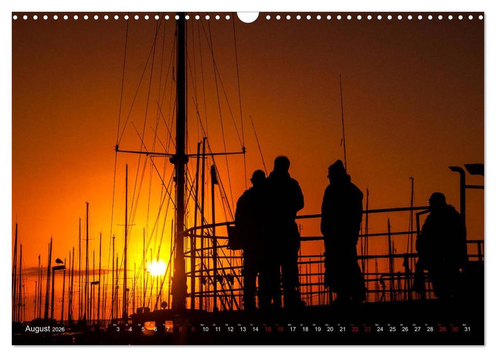 Weitere Ansicht: Kappeln und Angeln - Zwischen Ostsee und Schlei (Wandkalender 2026 DIN A3 quer), CALVENDO Monatskalender | Ute Jackisch, Calvendo