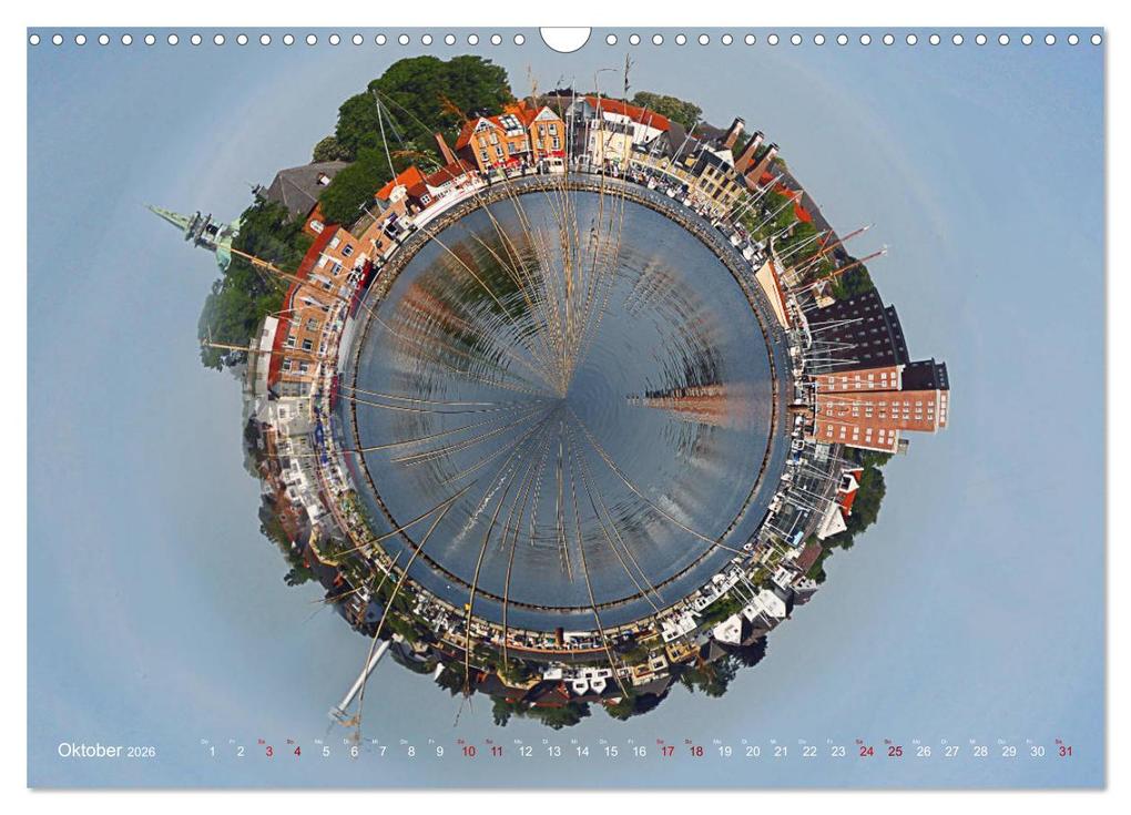 Weitere Ansicht: Kappeln und Angeln - Zwischen Ostsee und Schlei (Wandkalender 2026 DIN A3 quer), CALVENDO Monatskalender | Ute Jackisch, Calvendo