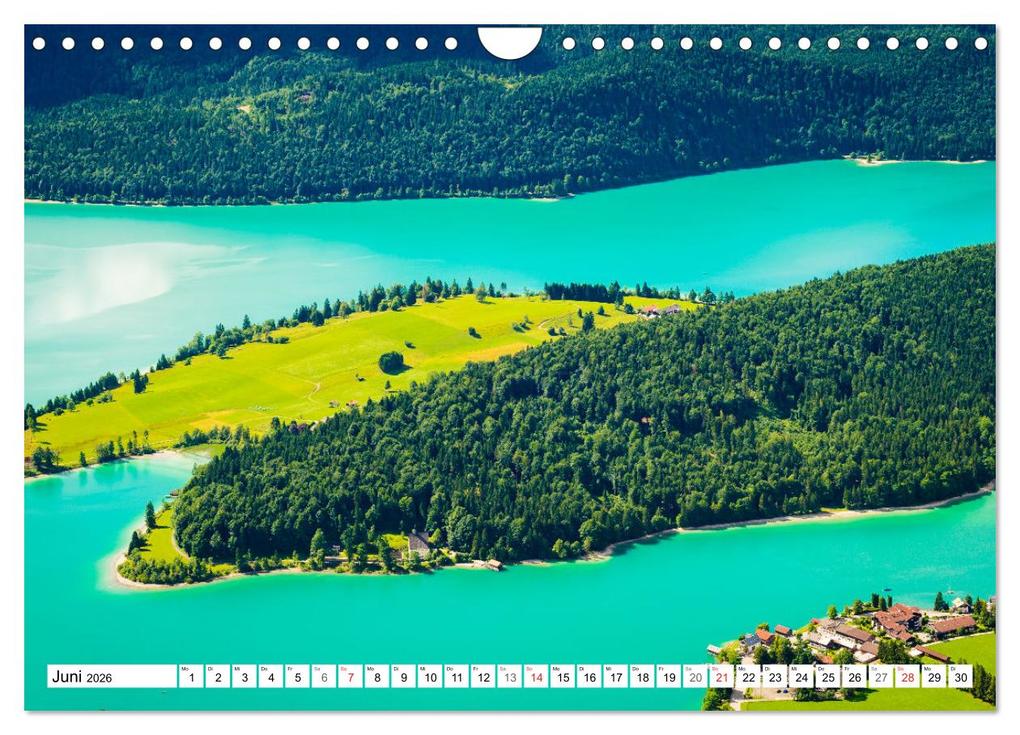 Weitere Ansicht: Ein Sommer in den Bayerischen Alpen (Wandkalender 2026 DIN A4 quer), CALVENDO Monatskalender | Martin Wasilewski, Calvendo