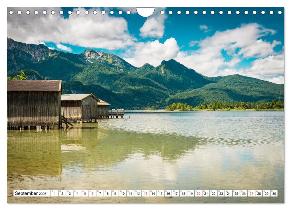 Weitere Ansicht: Ein Sommer in den Bayerischen Alpen (Wandkalender 2026 DIN A4 quer), CALVENDO Monatskalender | Martin Wasilewski, Calvendo