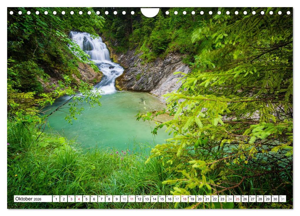 Weitere Ansicht: Ein Sommer in den Bayerischen Alpen (Wandkalender 2026 DIN A4 quer), CALVENDO Monatskalender | Martin Wasilewski, Calvendo