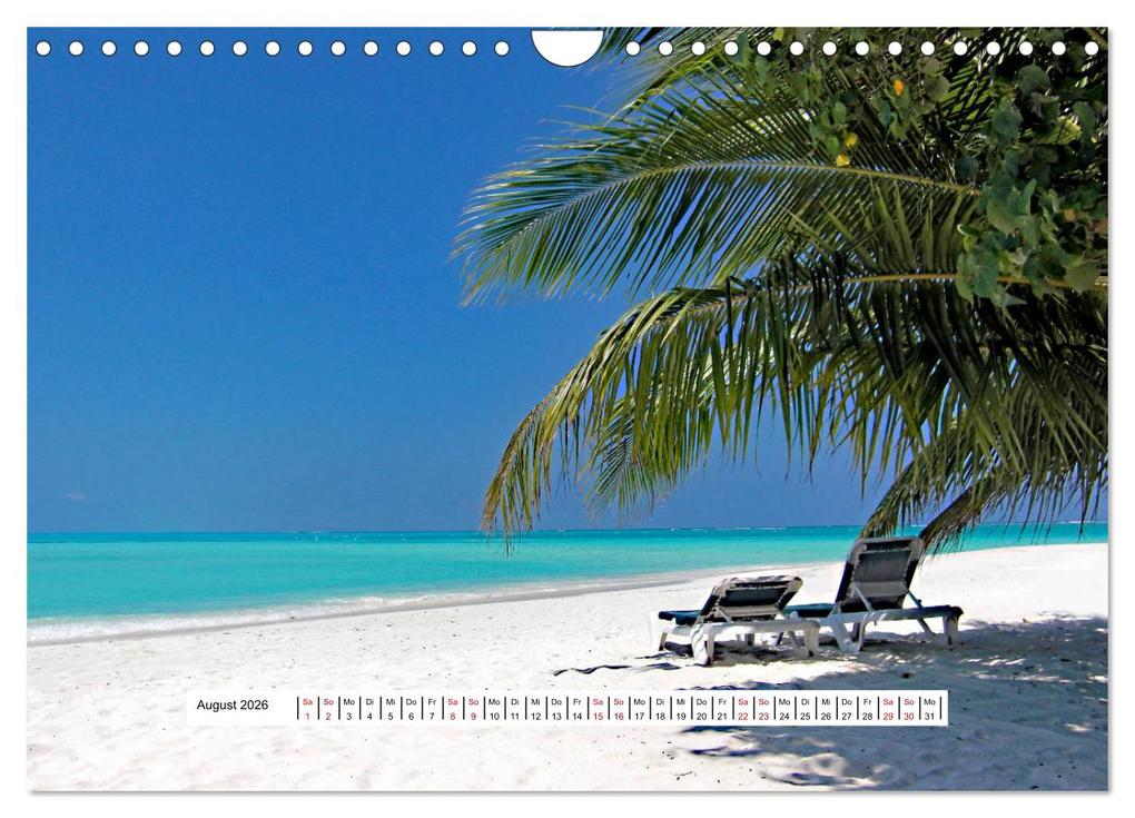 Weitere Ansicht: So schön sind die Malediven (Wandkalender 2026 DIN A4 quer), CALVENDO Monatskalender | Nina Schwarze, Calvendo