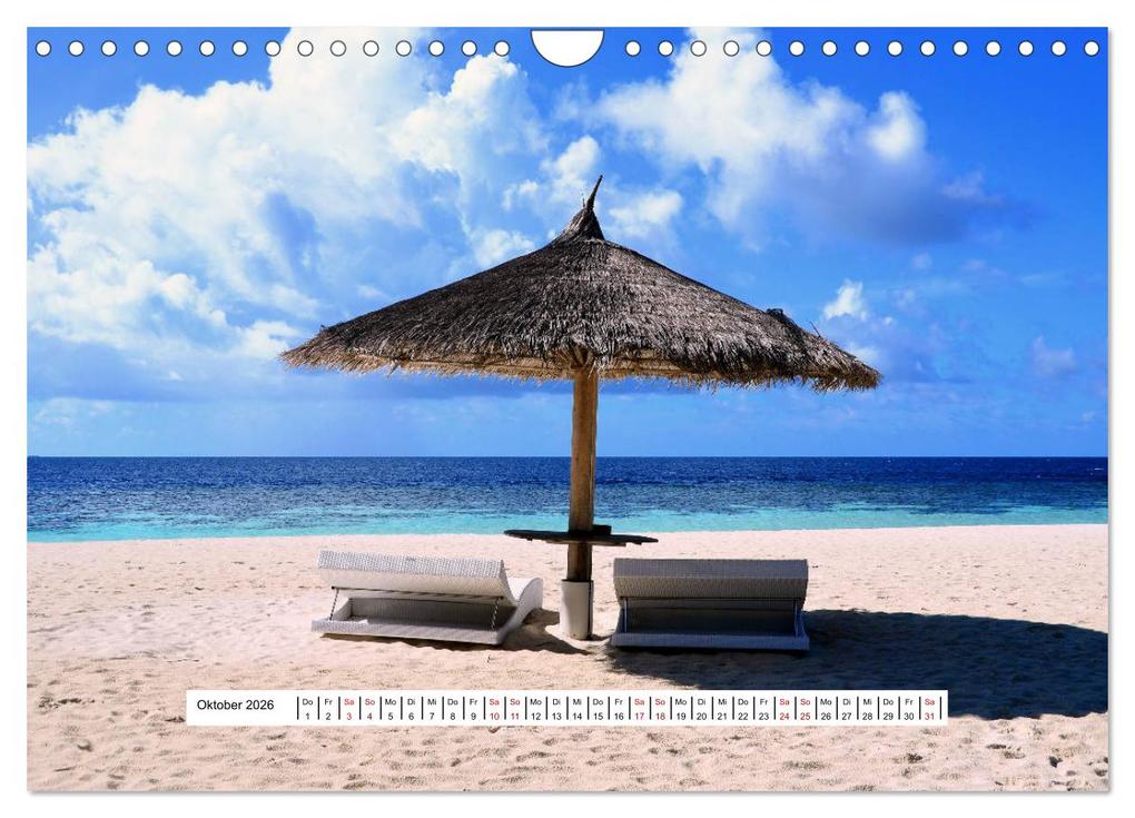 Weitere Ansicht: So schön sind die Malediven (Wandkalender 2026 DIN A4 quer), CALVENDO Monatskalender | Nina Schwarze, Calvendo