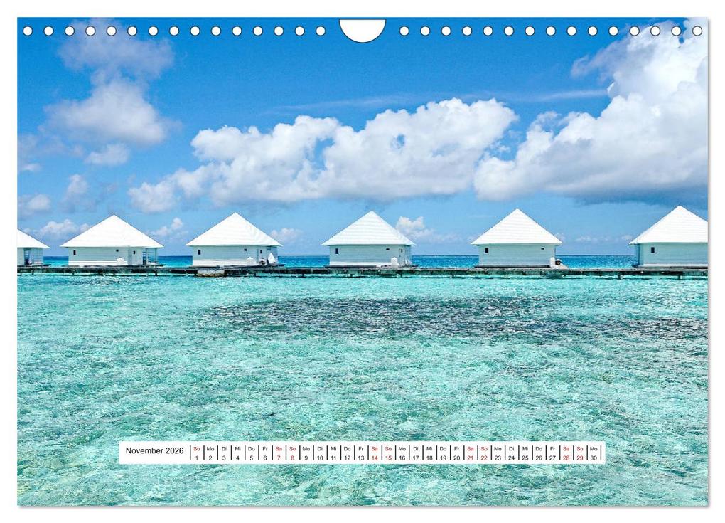 Weitere Ansicht: So schön sind die Malediven (Wandkalender 2026 DIN A4 quer), CALVENDO Monatskalender | Nina Schwarze, Calvendo