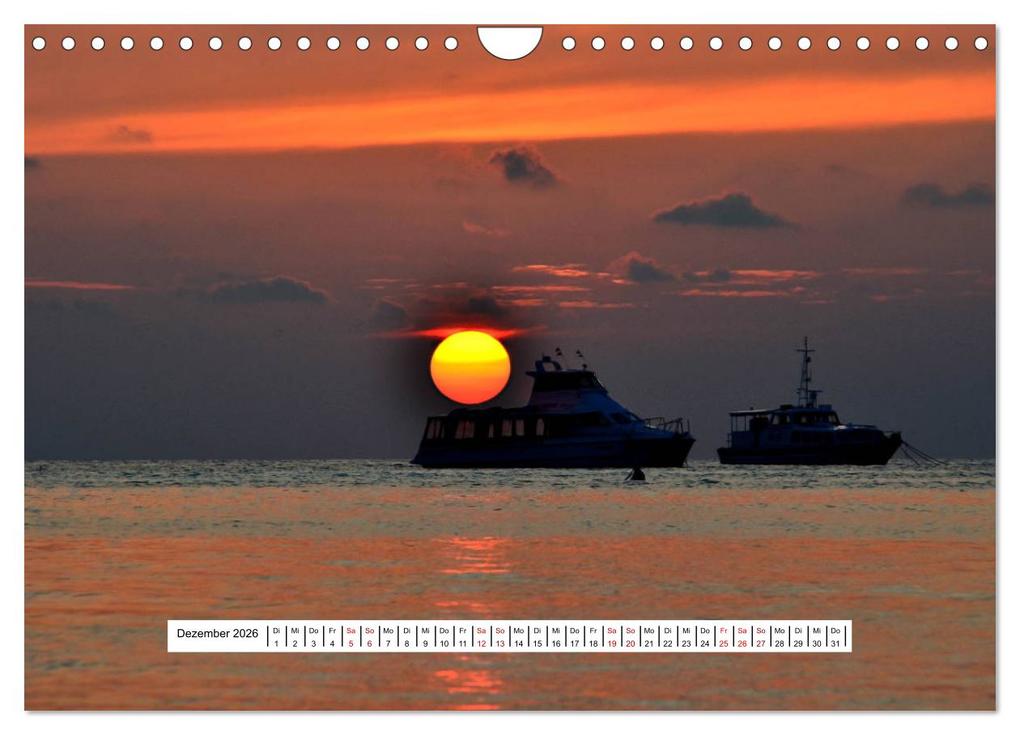 Weitere Ansicht: So schön sind die Malediven (Wandkalender 2026 DIN A4 quer), CALVENDO Monatskalender | Nina Schwarze, Calvendo