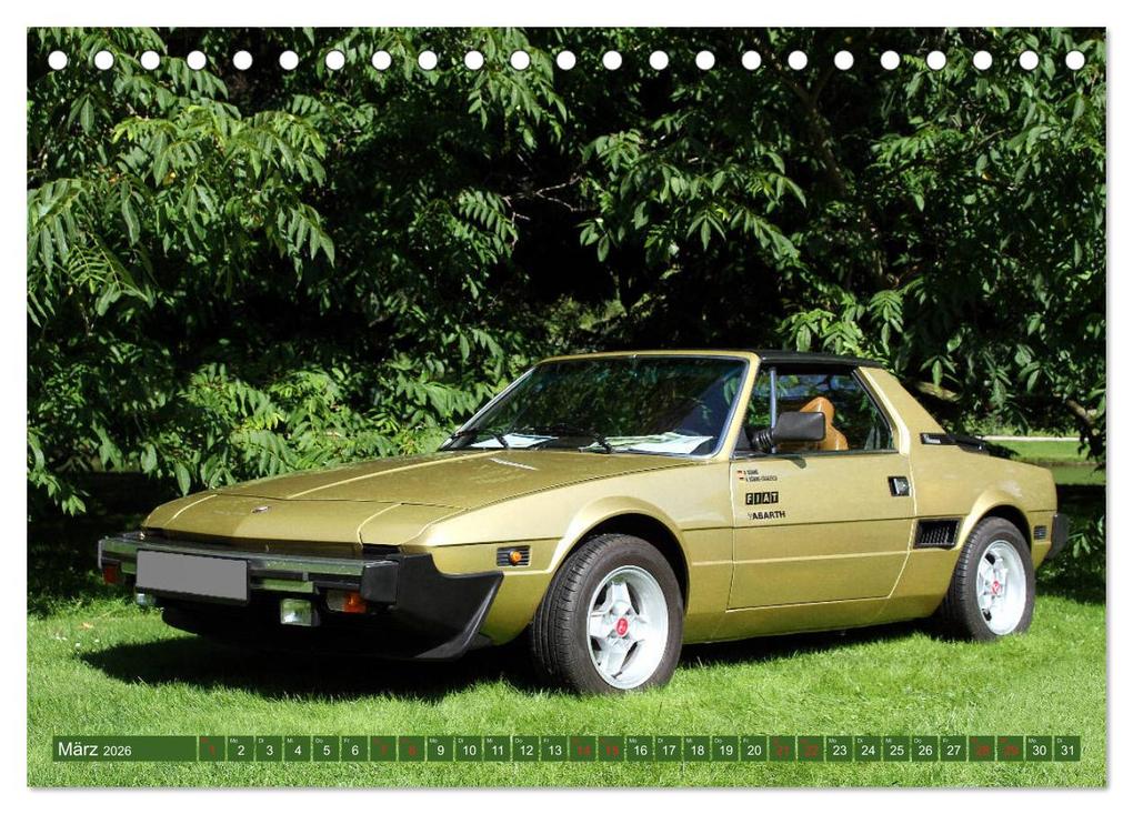 Weitere Ansicht: Oldtimer - Fahrzeuge die Geschichte schrieben (Tischkalender 2026 DIN A5 quer), CALVENDO Monatskalender | Anja Bagunk, Calvendo