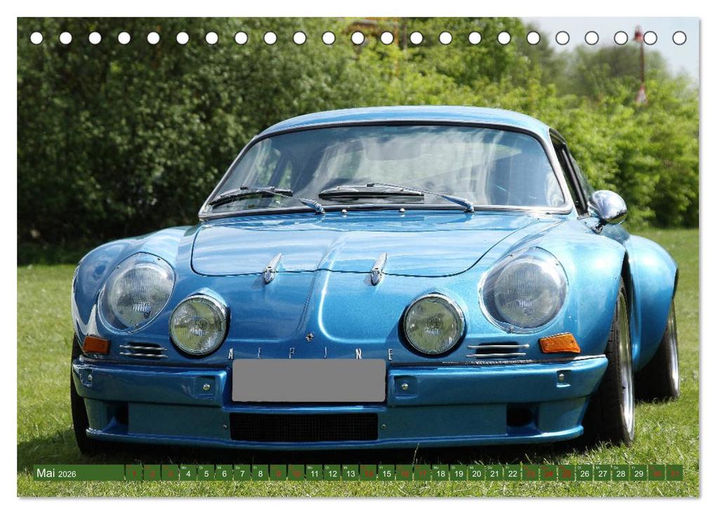 Weitere Ansicht: Oldtimer - Fahrzeuge die Geschichte schrieben (Tischkalender 2026 DIN A5 quer), CALVENDO Monatskalender | Anja Bagunk, Calvendo