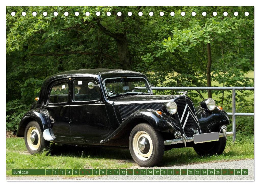 Weitere Ansicht: Oldtimer - Fahrzeuge die Geschichte schrieben (Tischkalender 2026 DIN A5 quer), CALVENDO Monatskalender | Anja Bagunk, Calvendo