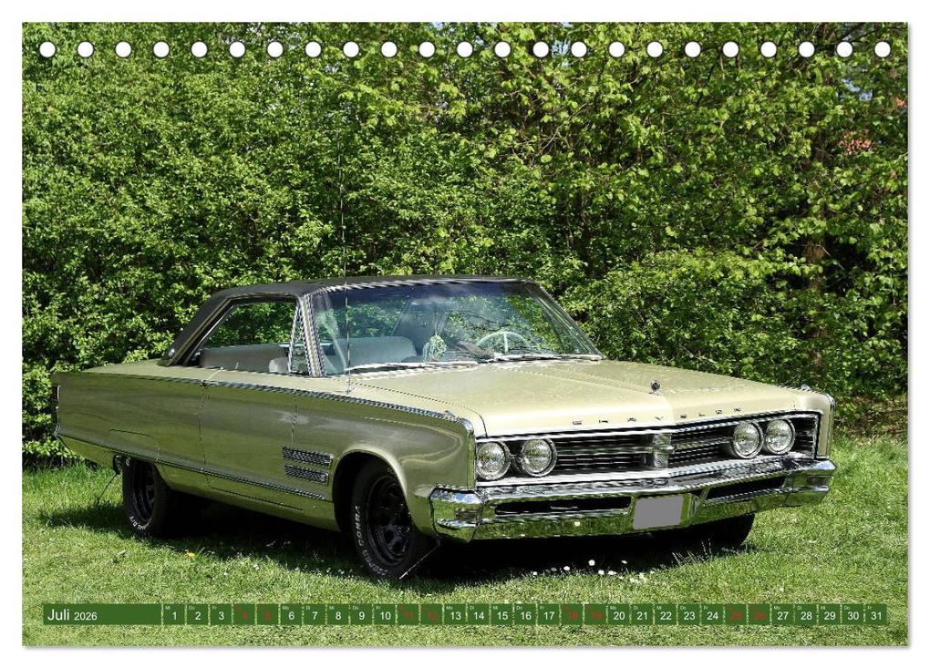 Weitere Ansicht: Oldtimer - Fahrzeuge die Geschichte schrieben (Tischkalender 2026 DIN A5 quer), CALVENDO Monatskalender | Anja Bagunk, Calvendo