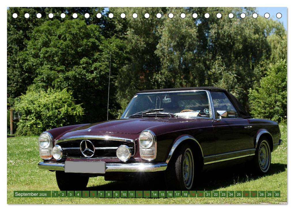 Weitere Ansicht: Oldtimer - Fahrzeuge die Geschichte schrieben (Tischkalender 2026 DIN A5 quer), CALVENDO Monatskalender | Anja Bagunk, Calvendo