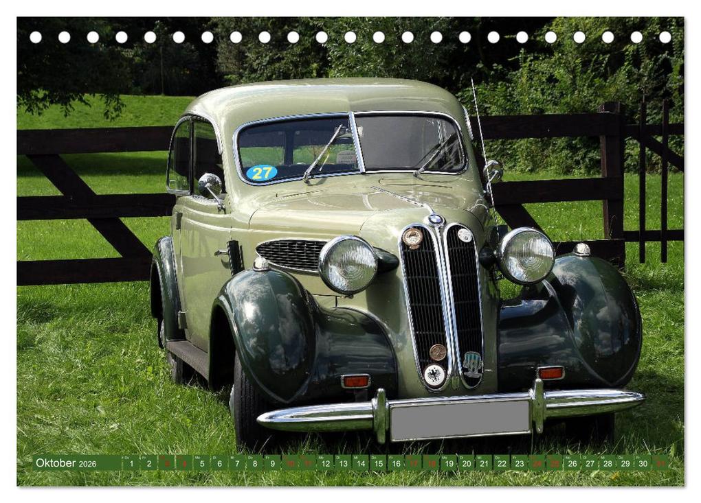 Weitere Ansicht: Oldtimer - Fahrzeuge die Geschichte schrieben (Tischkalender 2026 DIN A5 quer), CALVENDO Monatskalender | Anja Bagunk, Calvendo