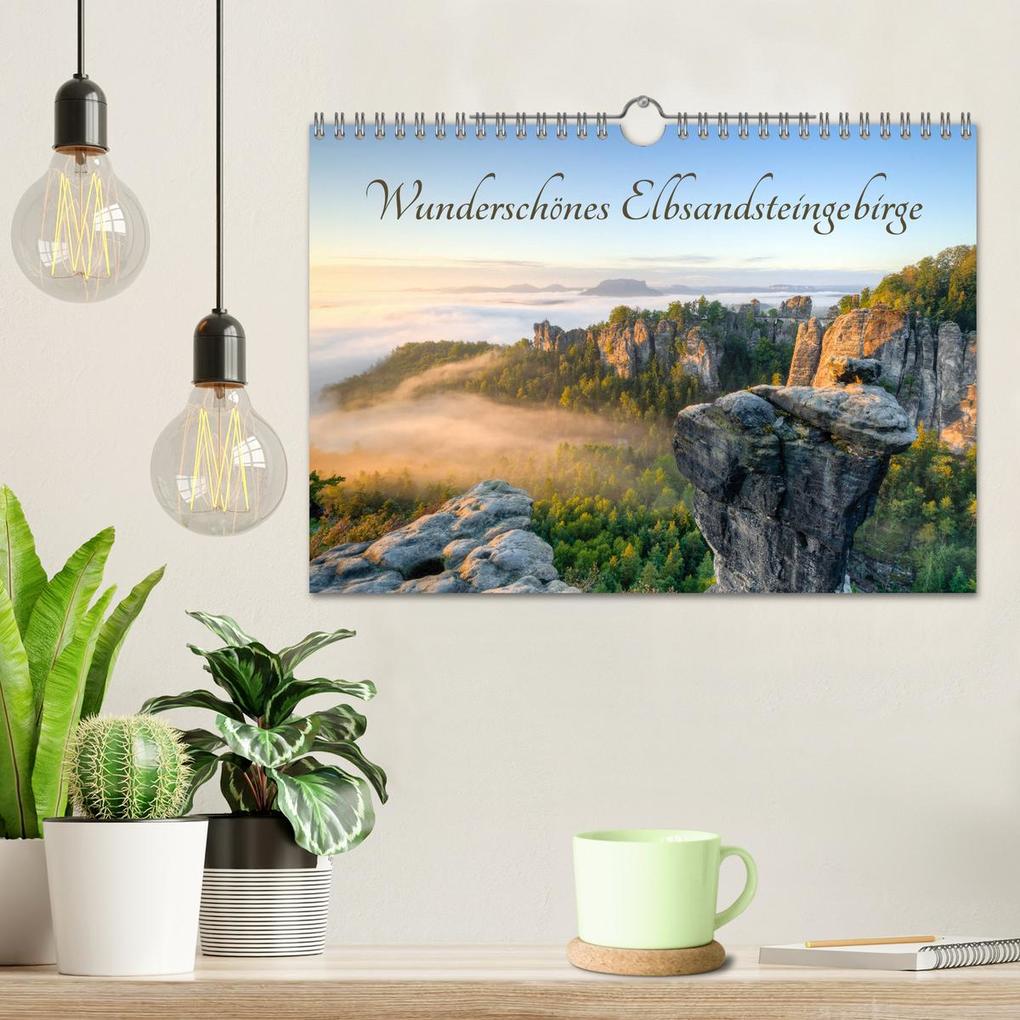 Weitere Ansicht: Wunderschönes Elbsandsteingebirge (Wandkalender 2026 DIN A4 quer), CALVENDO Monatskalender | Michael Valjak, Calvendo