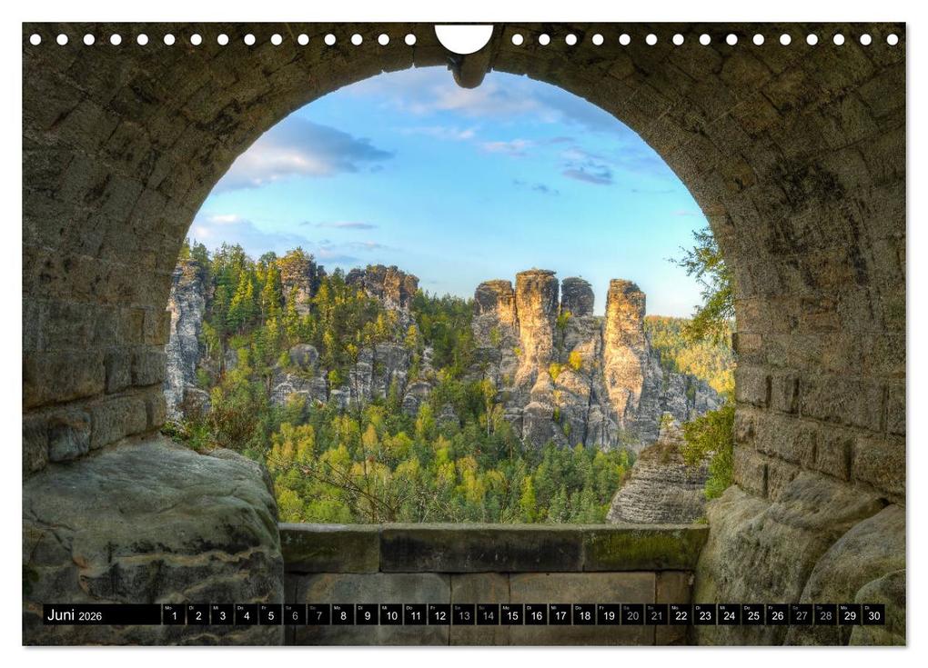 Weitere Ansicht: Wunderschönes Elbsandsteingebirge (Wandkalender 2026 DIN A4 quer), CALVENDO Monatskalender | Michael Valjak, Calvendo
