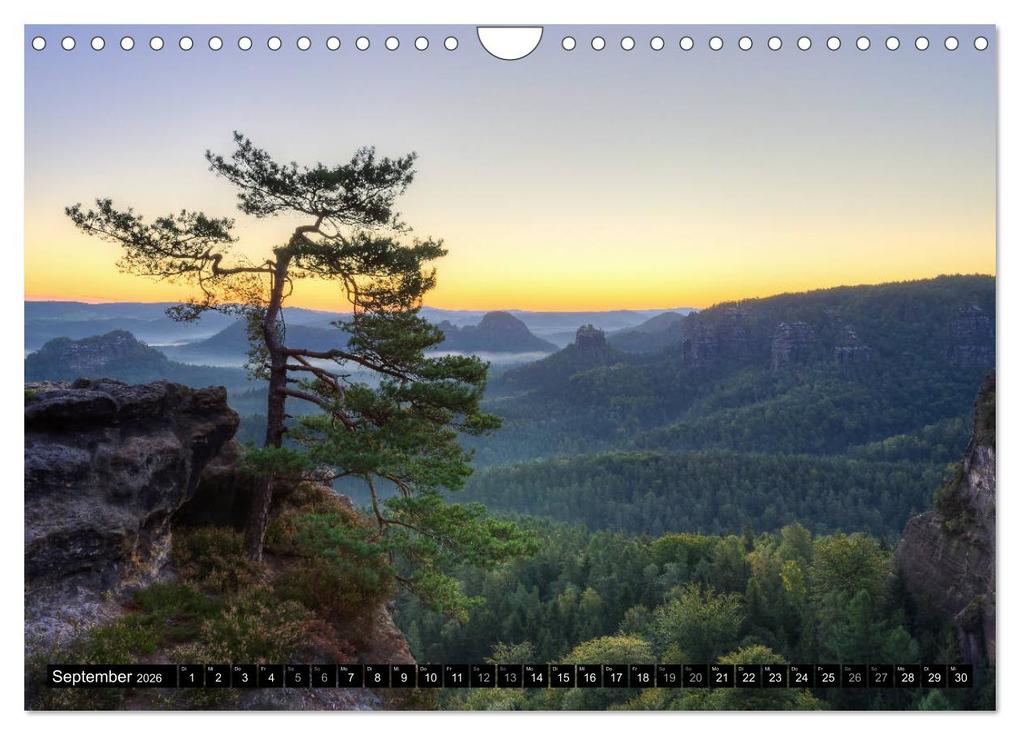 Weitere Ansicht: Wunderschönes Elbsandsteingebirge (Wandkalender 2026 DIN A4 quer), CALVENDO Monatskalender | Michael Valjak, Calvendo