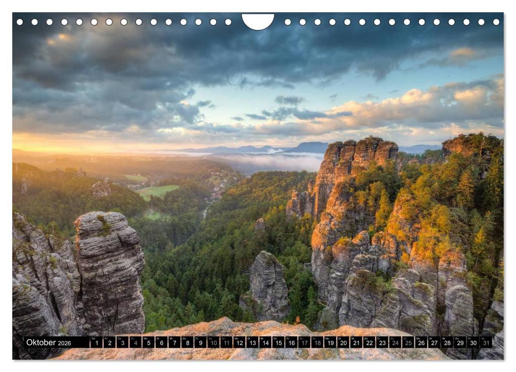Weitere Ansicht: Wunderschönes Elbsandsteingebirge (Wandkalender 2026 DIN A4 quer), CALVENDO Monatskalender | Michael Valjak, Calvendo