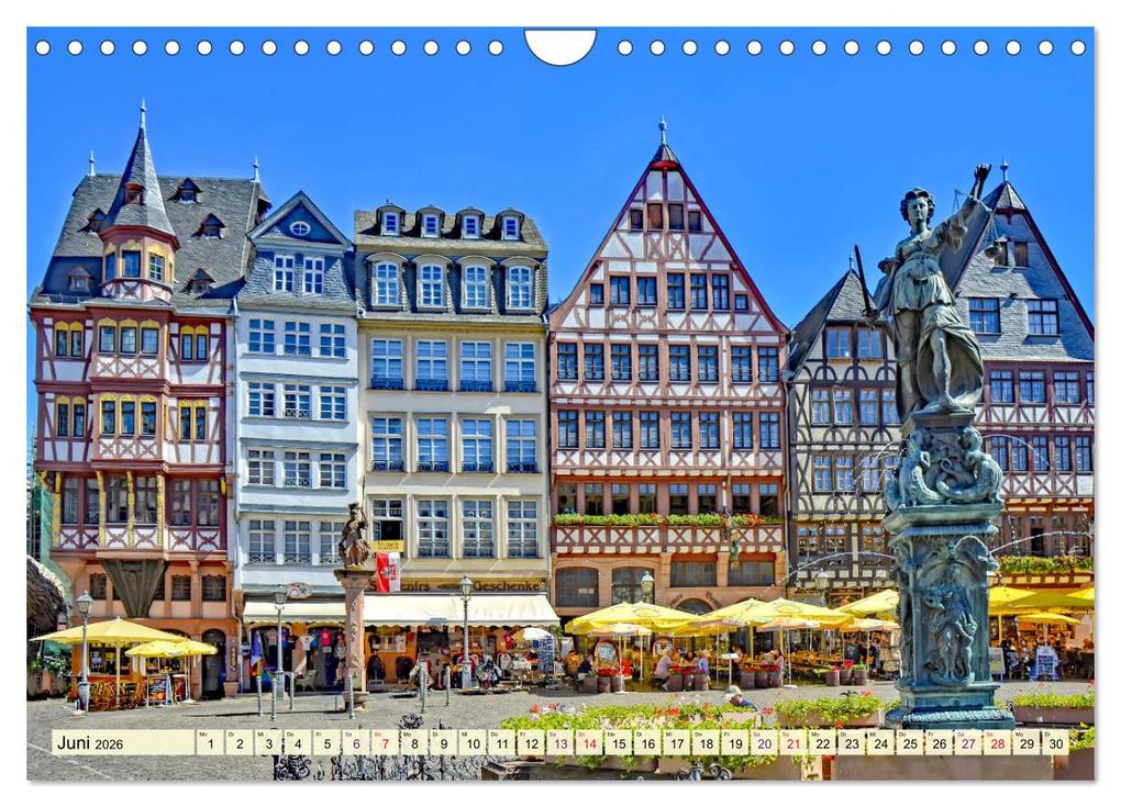 Weitere Ansicht: Frankfurt - meine Stadt mit viel Herz (Wandkalender 2026 DIN A4 quer), CALVENDO Monatskalender | Peter Roder, Calvendo
